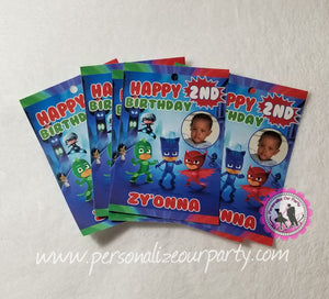 pj masks capri sun juice labels-digital-printed-pj masks party favors-pj masks birthday party favors-pj masks personalized juice pouches