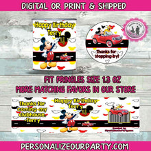 Load image into Gallery viewer, mickey mouse personalized pringles party favors-mickey chips favors-mickey mouse party-mickey mouse party favor-mickey mouse clubhouse party